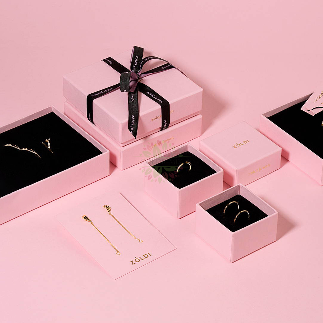 Упаковка подарочной коробки для ювелирных изделий высокого качества для ожерелья